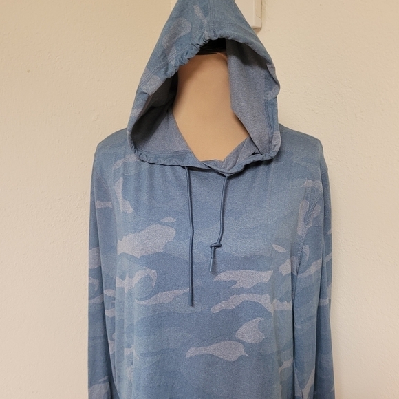 Spyder Blue Camo Hoodie - Picture 3 of 5